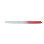 Pilník sklenený obojstranný 9 cm - červený - 1 ks