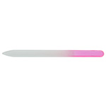 Pilník sklenený obojstranný 14 cm - ružový - 1 ks