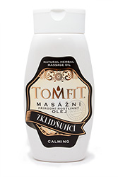 Masážny olej Tomfit Upokojujúci - 250 ml