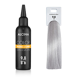 Tónovacia emulzia - 9.8 Jasná blond - strieborná - 100 ml