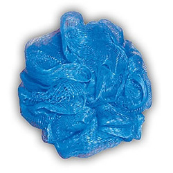 Umývací žinka - farba modrá - 1 ks