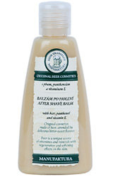 Upokojujúci balzam po holení s obsahom piva a panthenolu - 160 ml