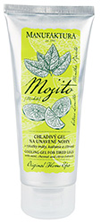 Chladivý gél na unavené nohy s výťažkami z mäty MOJITO - 100 ml