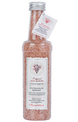 Relaxační koupelová sůl s vinnou révou a hroznovým olejem - 265 ml