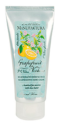 Krém na ruky Grep a verbena - 100 ml
