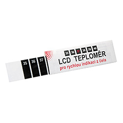 LCD teplomer - 1 ks