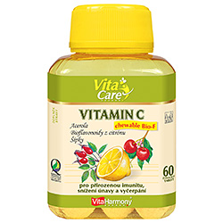 Vitamín C Chewable Bio-F - žuvacie tablety - 60 tablet
