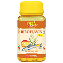 Riboflavín (vitamín B2) 10 mg - 60 tablet