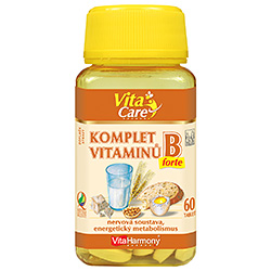 Komplet vitamínov B Forte - 60 tablet