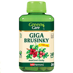 XXL Giga Brusnice - 240 tablet