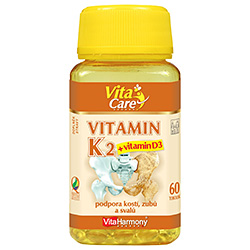 Vitamín K2 100 µg + D3 25 µg - 60 tobolek