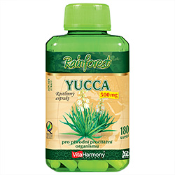 XXL Yucca 500 mg - 180 kapslí