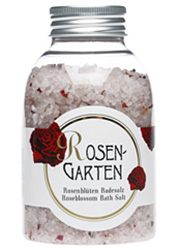 Rosengarten - Soľ do kúpeľa s kvetmi ruží - 400 g